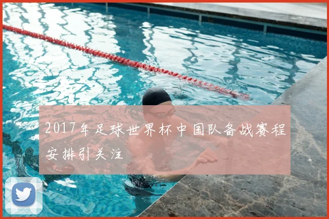 2017年足球世界杯中国队备战赛程安排引关注